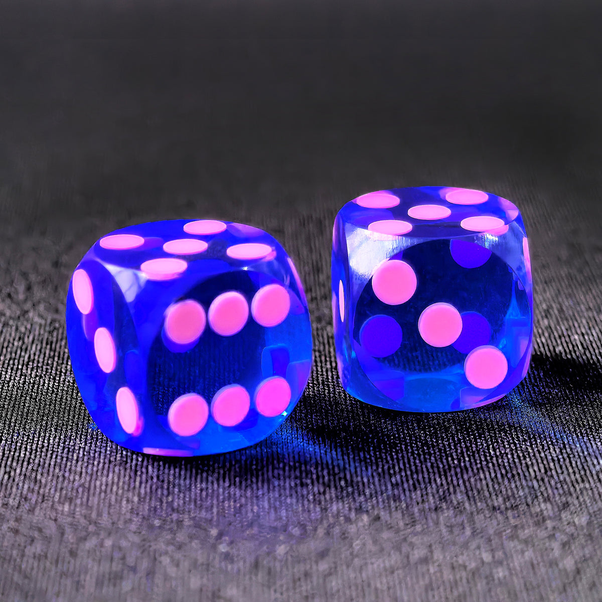14.3mm Translucent Color Precision Dice Set