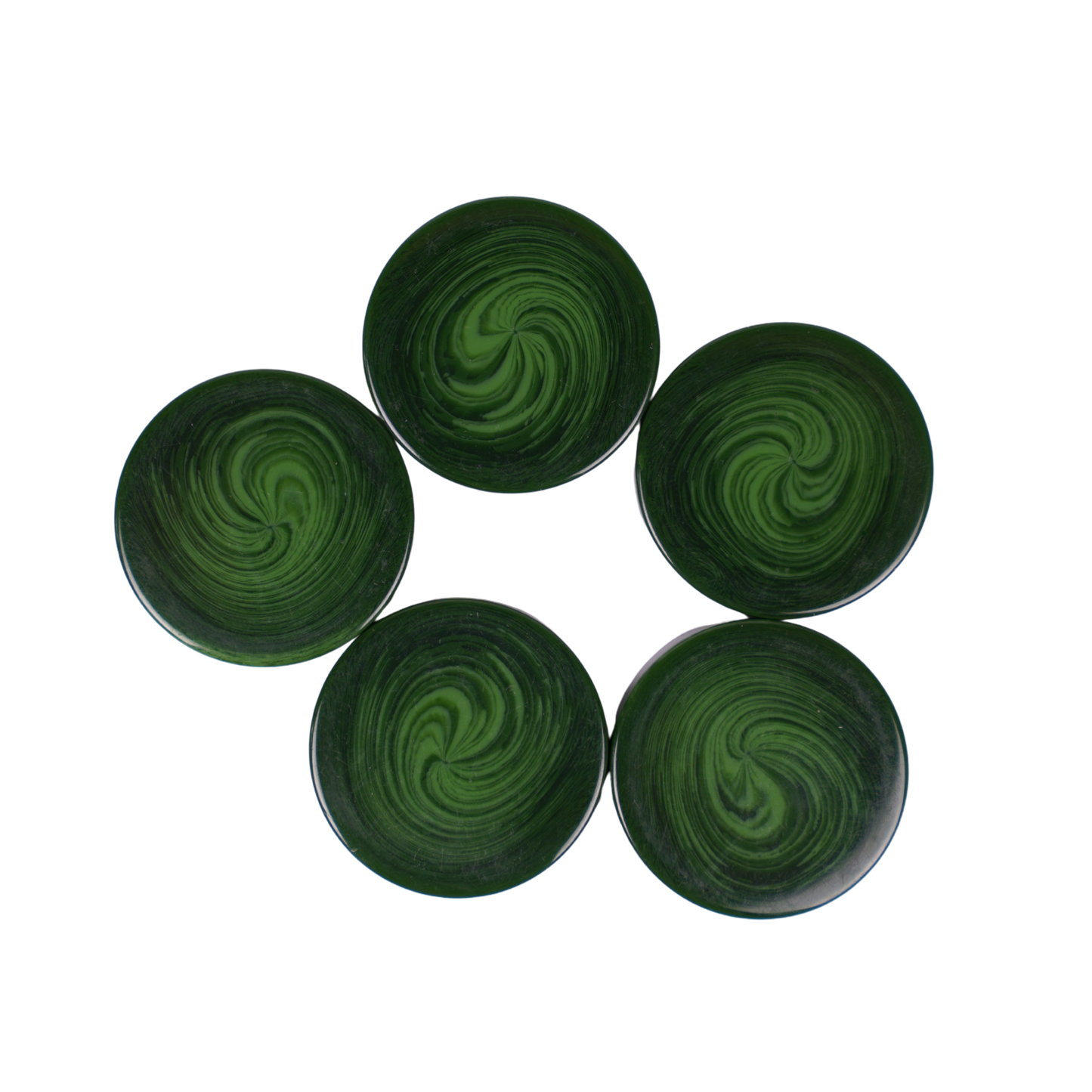 1.2" Forest Swirl Checker Set (15)