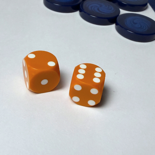 14.3mm Solid Color Precision Dice Set