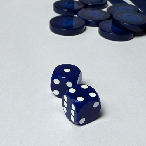 14.3mm Solid Color Precision Dice Set