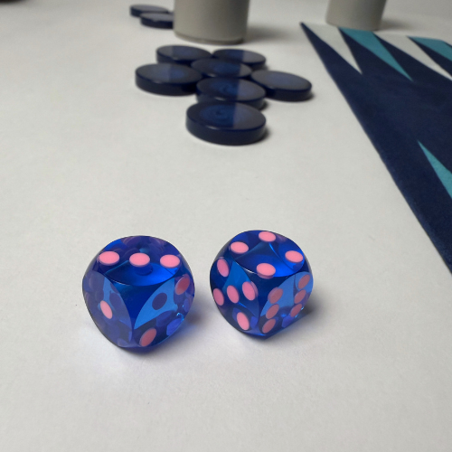 14.3mm Translucent Color Precision Dice Set