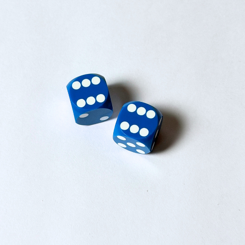 14.3mm Solid Color Precision Dice Set