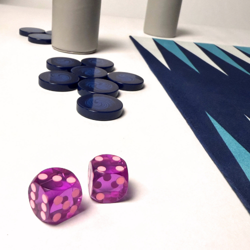 14.3mm Translucent Color Precision Dice Set