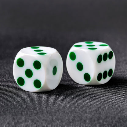 14.3mm Solid Color Precision Dice Set