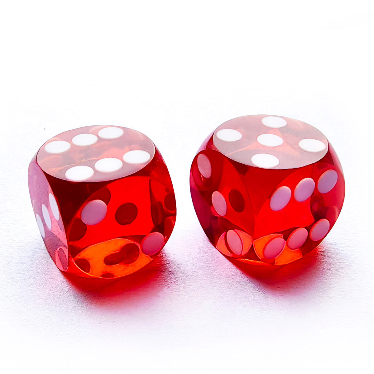 14.3mm Translucent Color Precision Dice Set