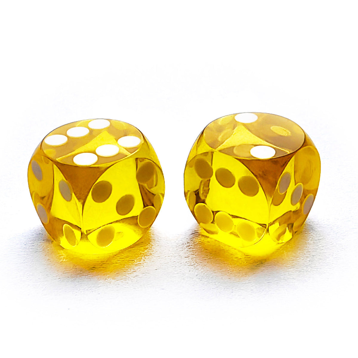 14.3mm Translucent Color Precision Dice Set