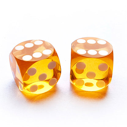 14.3mm Translucent Color Precision Dice Set