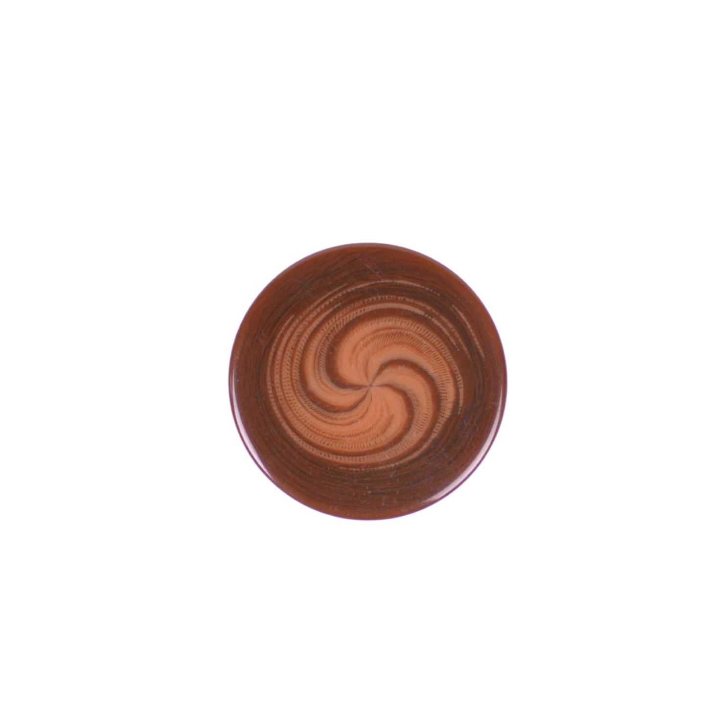1.2" Brown Swirl Checker Set (15)