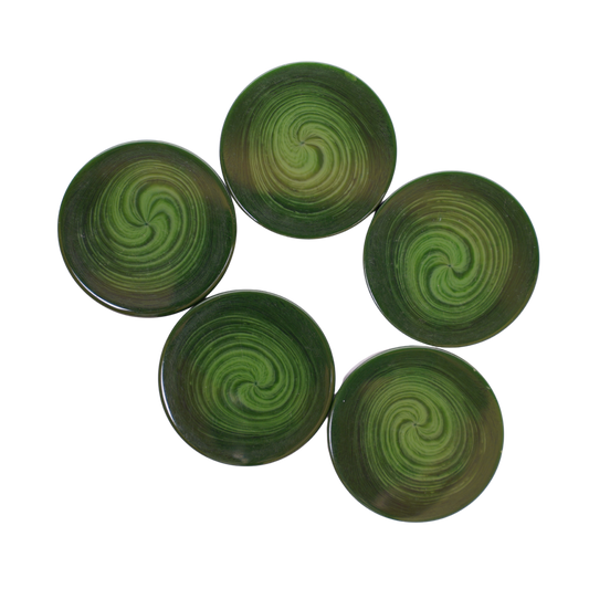 1.75" Forest Swirl Checker Set (15)